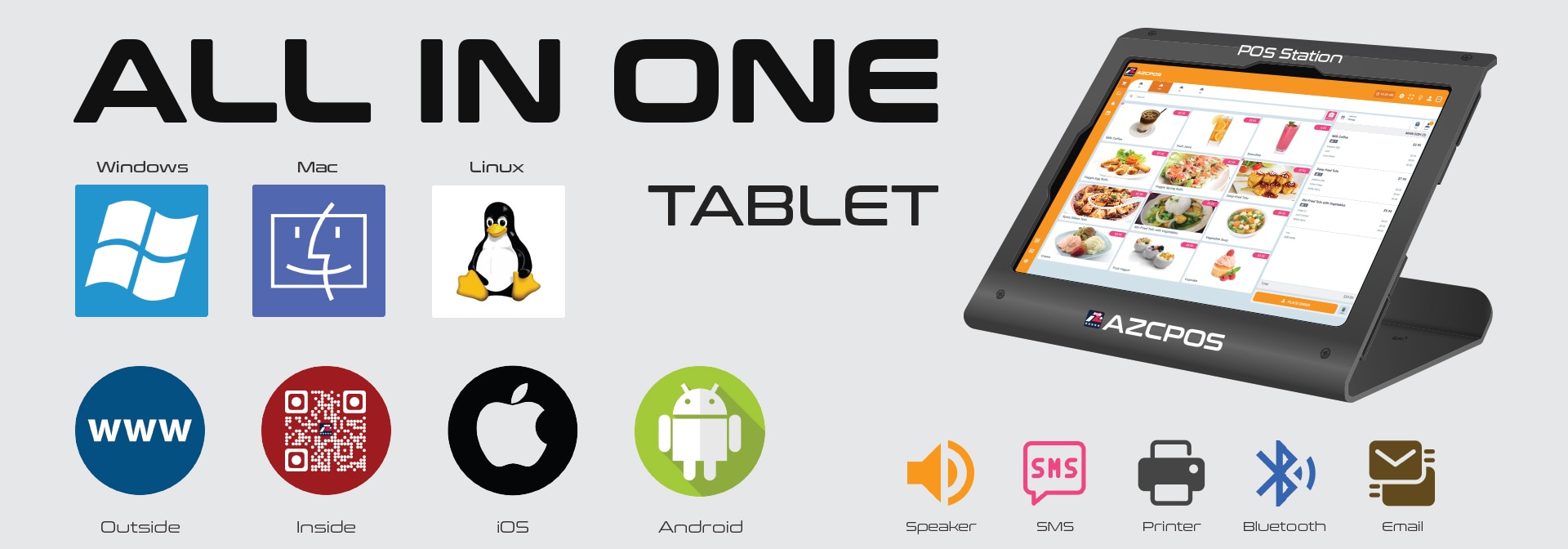 AZCPOS All in one tablet